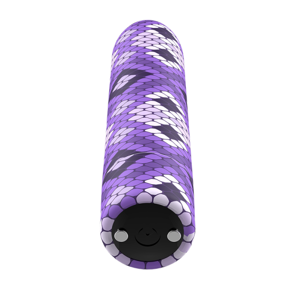 CUSTOM BULLETS - Purpurinė Įkraunama Vibruojanti Kulka - Image 3