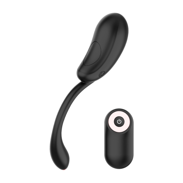 COQUETTE TOYS – coquette chic desire - vibratorius kiaušinis su nuotoliniu valdymu įkraunamas juodas/auksinis