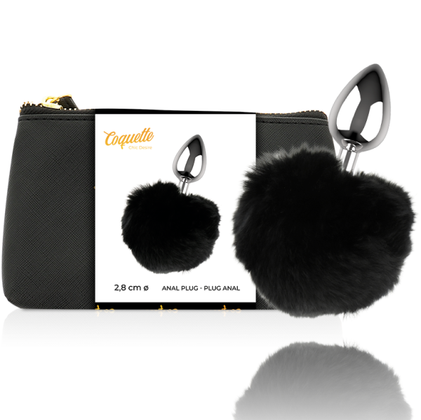 COQUETTE TOYS – coquette chic desire - metalinis analinis kamštis d 2.8 x 4.1 cm - Image 2