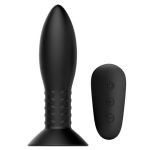 MR PLAY - Juodas sukamasis analinis kištukas su pultu