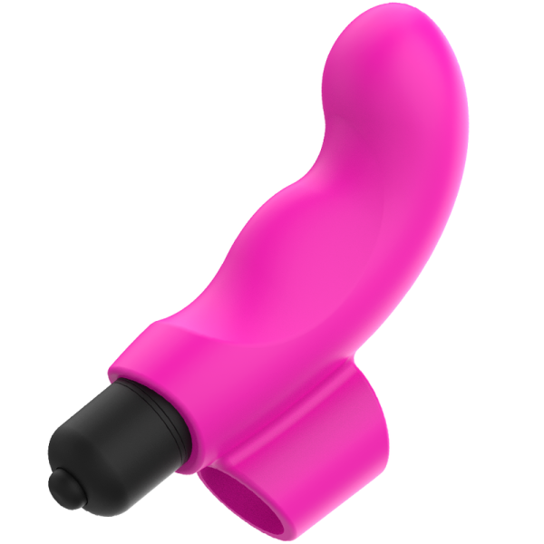 OHMAMA VIBRATORS – ohmama - neon rožinis pirštinis vibratorius kalėdoms