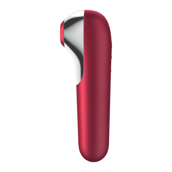 SATISFYER CONNECT – satisfyer - dual love vibratorius ir siurblys su pulsuojančia ora raudonas - Image 2