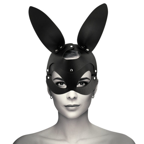COQUETTE ACCESSORIES – coquette chic desire - veganiškos odos kauke su triušio ausytimis - Image 2