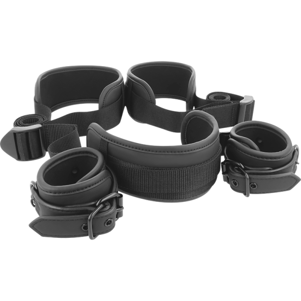 FETISH SUBMISSIVE BONDAGE – fetish submissive - atviros kojos pozicija su neopreno pagrindu - Image 3