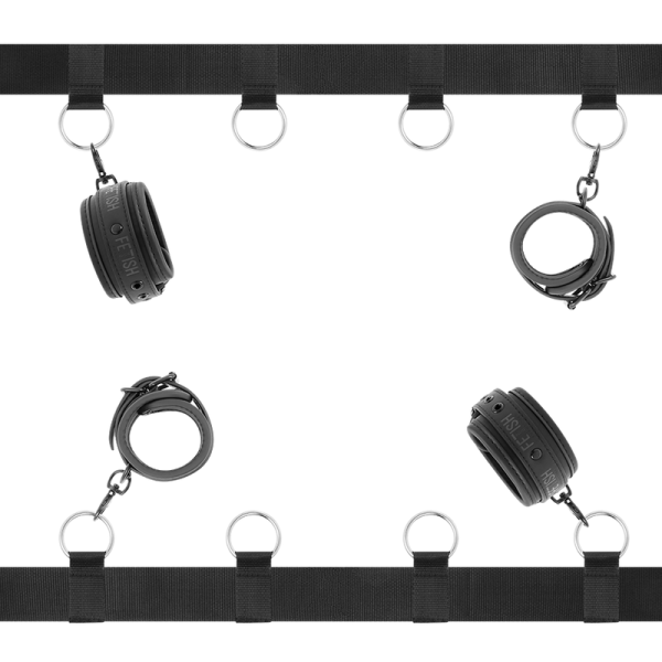FETISH SUBMISSIVE BONDAGE – fetish submissive - luxusinis lovos kalėjimų rinkinys su noprene paddingu - Image 2