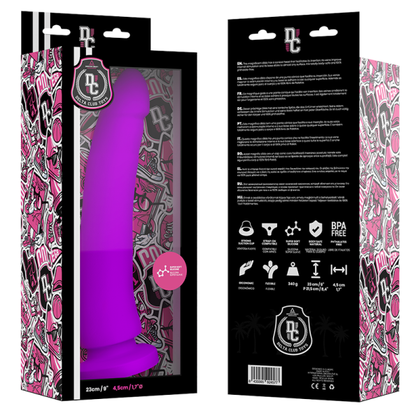 DELTACLUB – delta club - žydra dildas medicininis silikonas 23 cm -o- 4.5 cm - Image 3