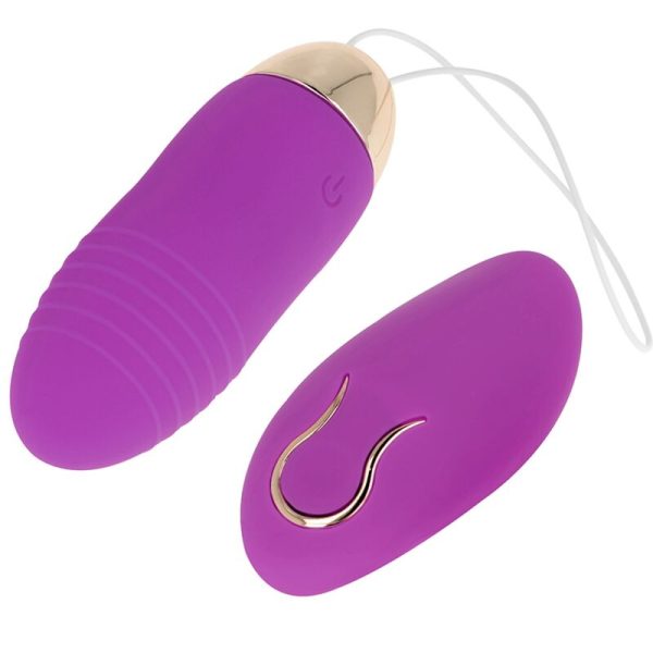 OHMAMA - Valdomas Vibruojantis Kiaušinis 10 Greičių Violetin - Image 3