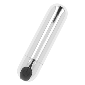 OHMAMA - Sidabrinė vibruojanti kulka 8 cm