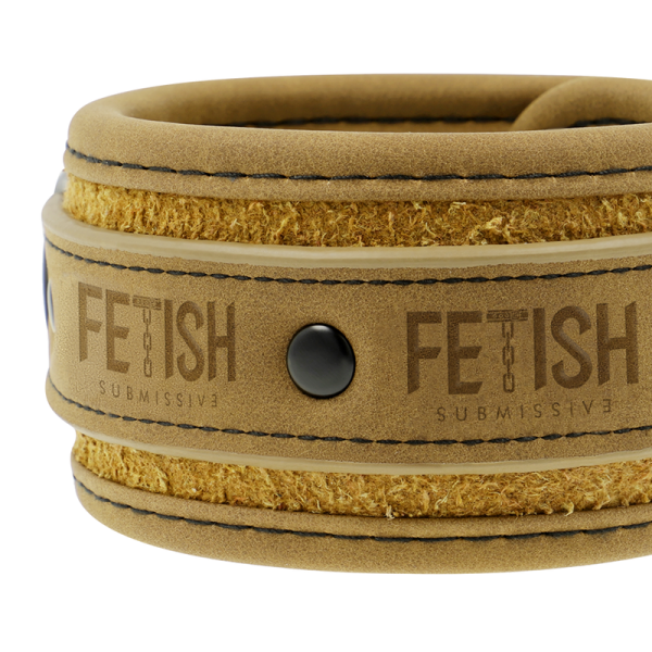 FETISH SUBMISSIVE ORIGIN – FETISH SUBMISSIVE ORIGIN - veganiškos odos kulkšnų apyrankės su neopreno paddingu - Image 3