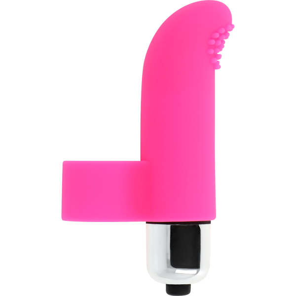 OHMAMA – textūruotas vibruojantis pirštinis 8 cm - Image 2