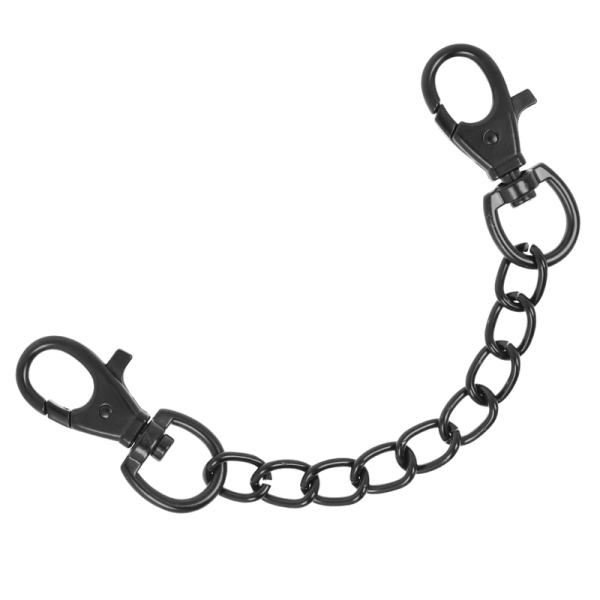 FETISH SUBMISSIVE DARK ROOM – veganinės odos kulkšnų anklets su neopreno paddingu - Image 3