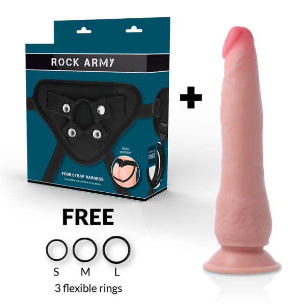 ROCK ARMY – rockarmy - diržas + dual density crusader 21.5 cm -o- 4.46 cm - Image 2