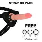 ROCKARMY Silikoninis Dildo su Diržu