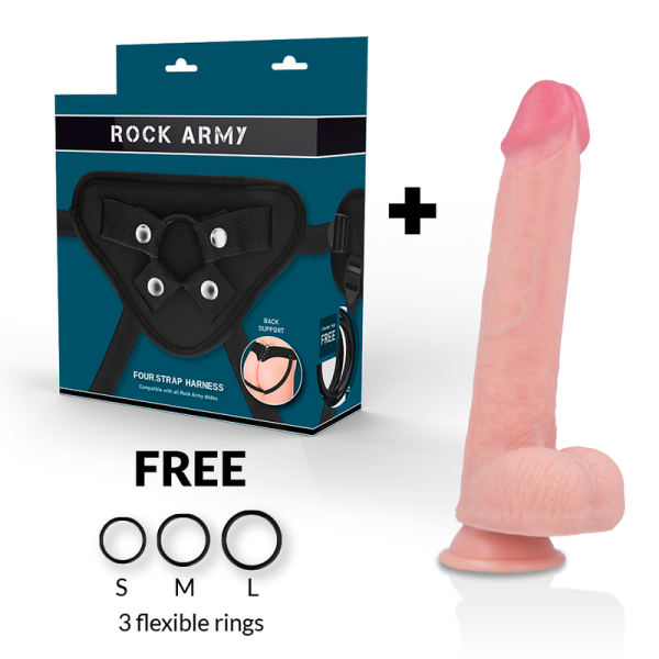 ROCK ARMY – rockarmy - arn s + liquid silicone dildo premium kingcobra 24 cm -o- 4.77 cm - Image 2