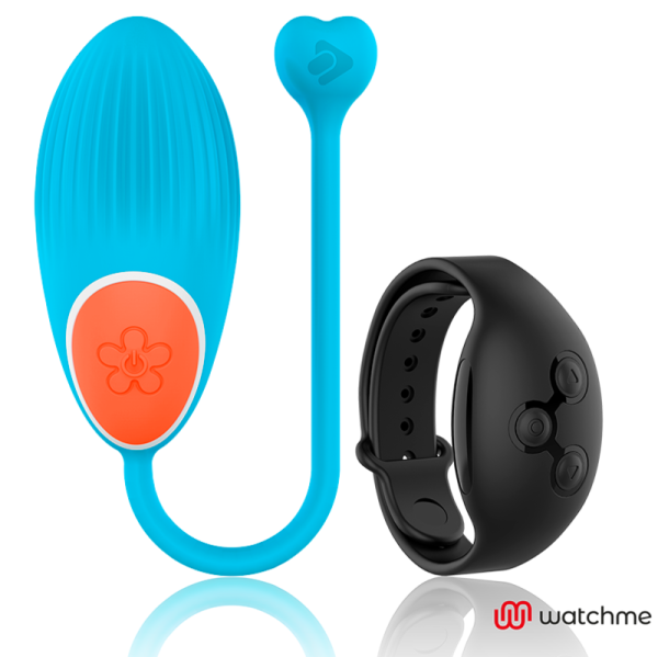 WEARWATCH – watchme technologija nuotolinis valdymas kiaušinis mėlynas / juodas - Image 2
