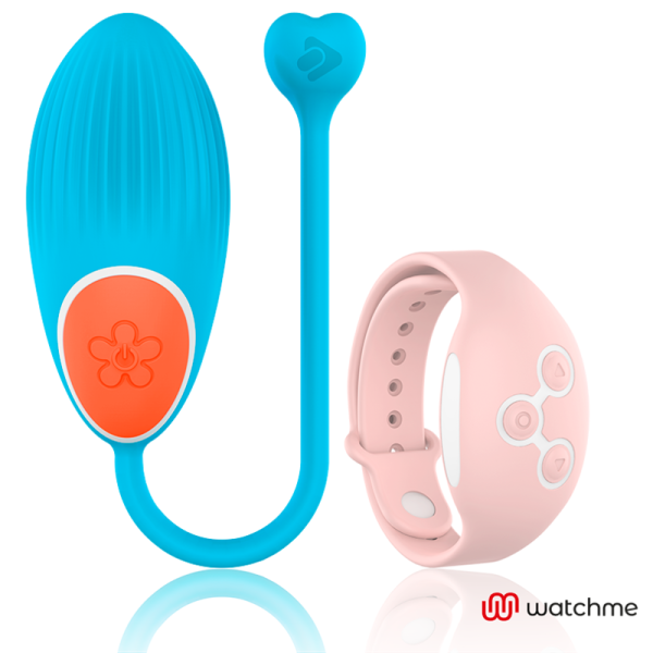 WEARWATCH – watchme technologijos nuotolinis valdymas kiaušinis mėlynas / rožinis - Image 2