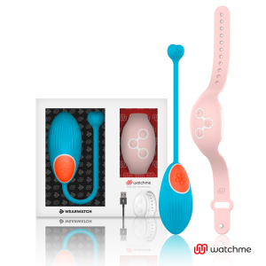 WEARWATCH – watchme technologijos nuotolinis valdymas kiaušinis mėlynas / rožinis