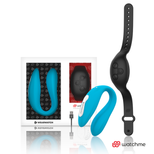 WEARWATCH – žiūrėk man dual technology vibrator indigo / jet