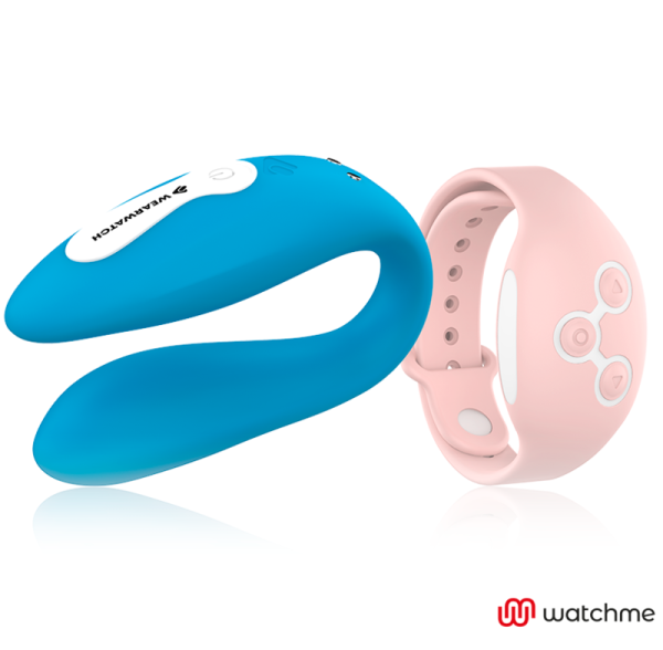 WEARWATCH – žiūrėk man dual technology vibrator indigo / rožinis - Image 2
