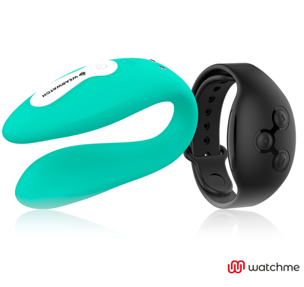 WEARWATCH – dviguba technologija vibratorius watchme aquamarine / jet - Image 2