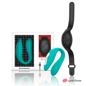WEARWATCH – dviguba technologija vibratorius watchme aquamarine / jet