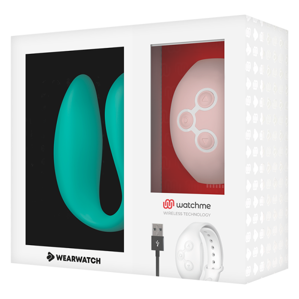 WEARWATCH – watchme dual technology vibrator jūros vanduo / rožinis - Image 3
