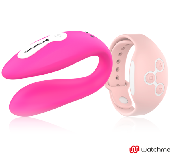 WEARWATCH – žiūrėk man dual technology vibratorius fuchsijos / rožinis - Image 2