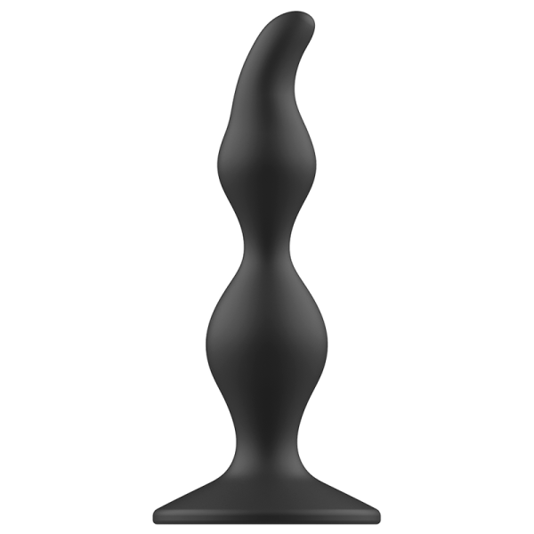 ADDICTED TOYS – analinis sekso pliuštas 12 cm juodas - Image 2