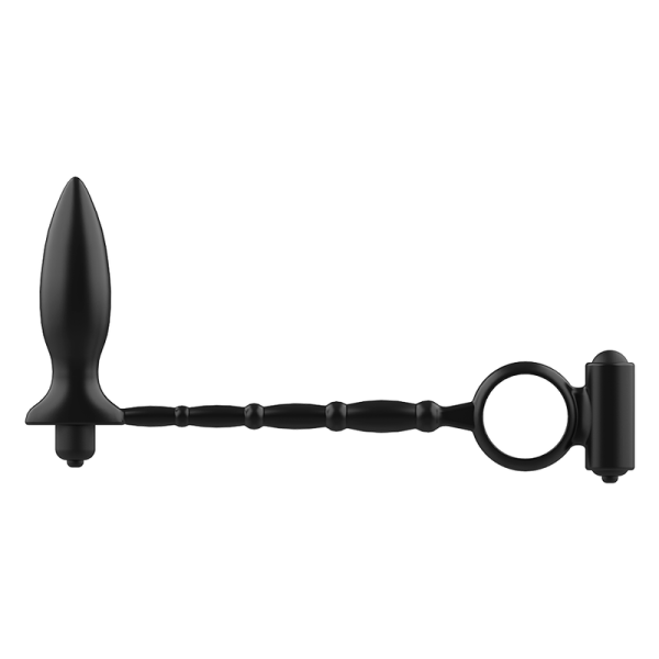 ADDICTED TOYS – vibracinis analo kamštis su žiedu - Image 3
