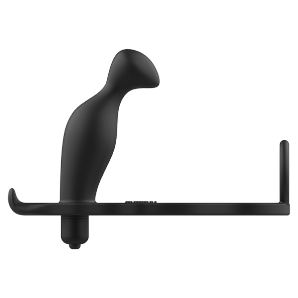 ADDICTED TOYS – analinis kamštis su juodu silikono žiedu 12 cm - Image 3