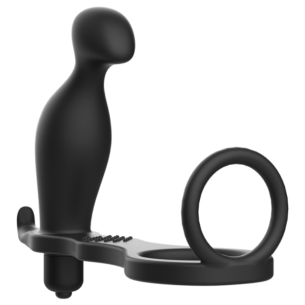 ADDICTED TOYS – analinis kamštis su juodu silikono žiedu 12 cm - Image 2