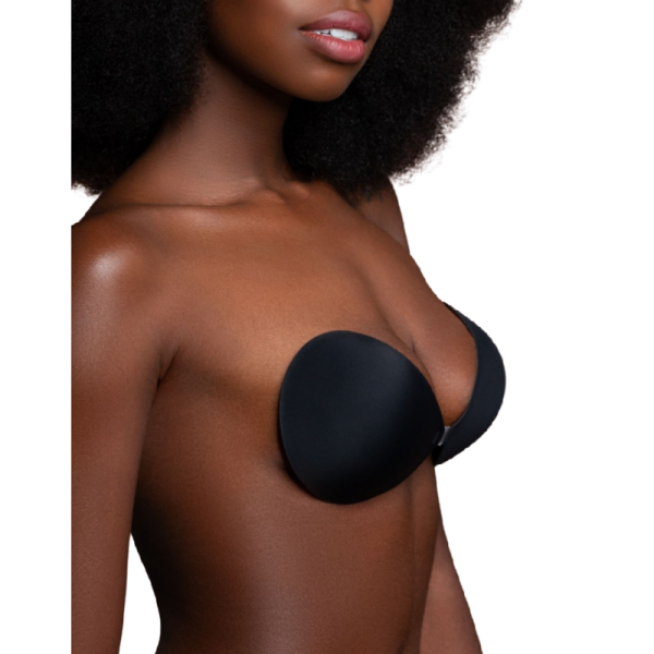 BYE-BRA - BRA INVISIBLE BLACK CUP A - Image 2