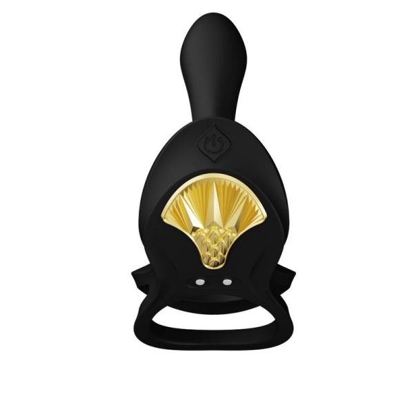ZALO - BAYEK VIBRATING COUPLES RING BLACK - Image 7