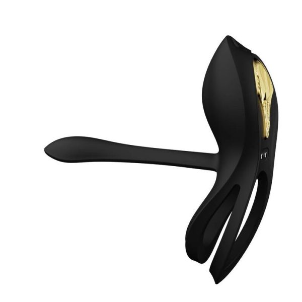 ZALO - BAYEK VIBRATING COUPLES RING BLACK - Image 13