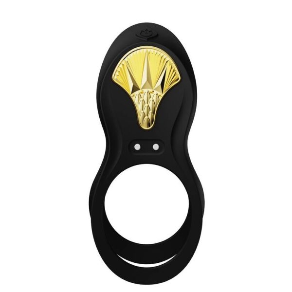 ZALO - BAYEK VIBRATING COUPLES RING BLACK - Image 6