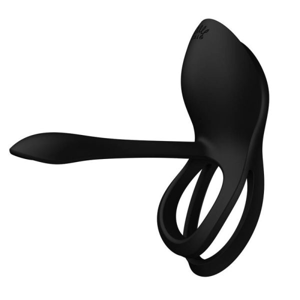 ZALO - BAYEK VIBRATING COUPLES RING BLACK - Image 19