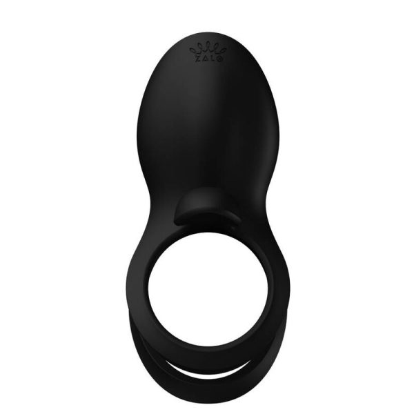 ZALO - BAYEK VIBRATING COUPLES RING BLACK - Image 20
