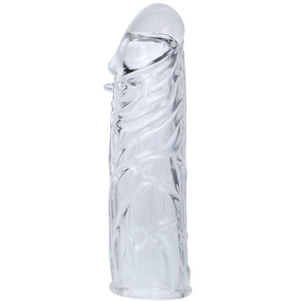 BAILE - TRANSPARENT SILICONE PENIS COVER 13 CM - Image 3