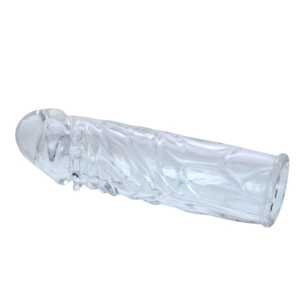 BAILE - TRANSPARENT SILICONE PENIS COVER 13 CM - Image 6