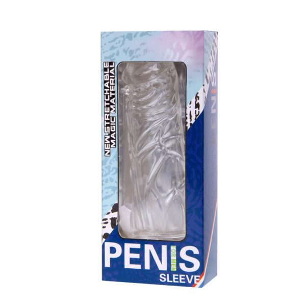 BAILE - TRANSPARENT SILICONE PENIS COVER 13 CM - Image 8