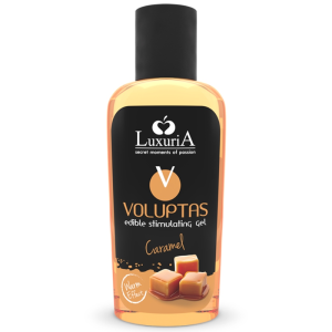 INTIMATELINE LUXURIA - Valgomas masažo gelis su šildančiu efektu - Karame