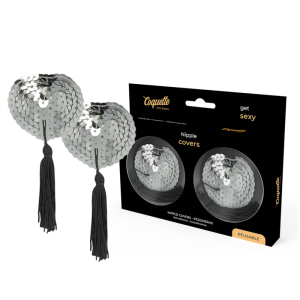 COQUETTE CHIC DESIRE - Sidabrinės spenelių dangos
