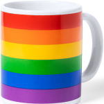 PRIDE - Vaivorykštės Vėliavos Puodelis