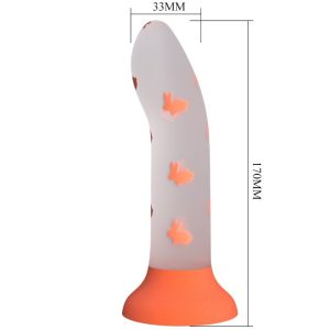 PRETTY LOVE ŠVYTINTIS DILDO BE VIBRACIJOS