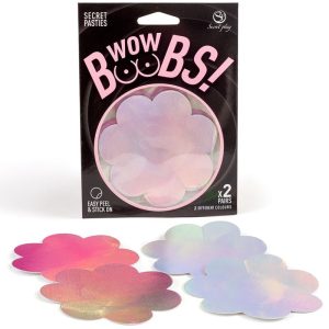 SECRET PLAY - WOW BOOBS! Gėlės Spenelių Dangteliai