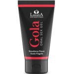 INTIMATELINE LUXURIA - Braškių skonio gelis 50 ml