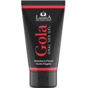 INTIMATELINE LUXURIA - Braškių skonio gelis 50 ml