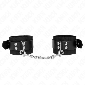 KINK WRIST RESTRAINT - Nailono Riešo Antrankiai su Odiniu Diržu