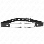 KINK - Metalinis kablys su dirželiais 11.5 cm