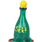 CONDOMERIE - Rankomis Dažyti Šampano Prezervatyvai